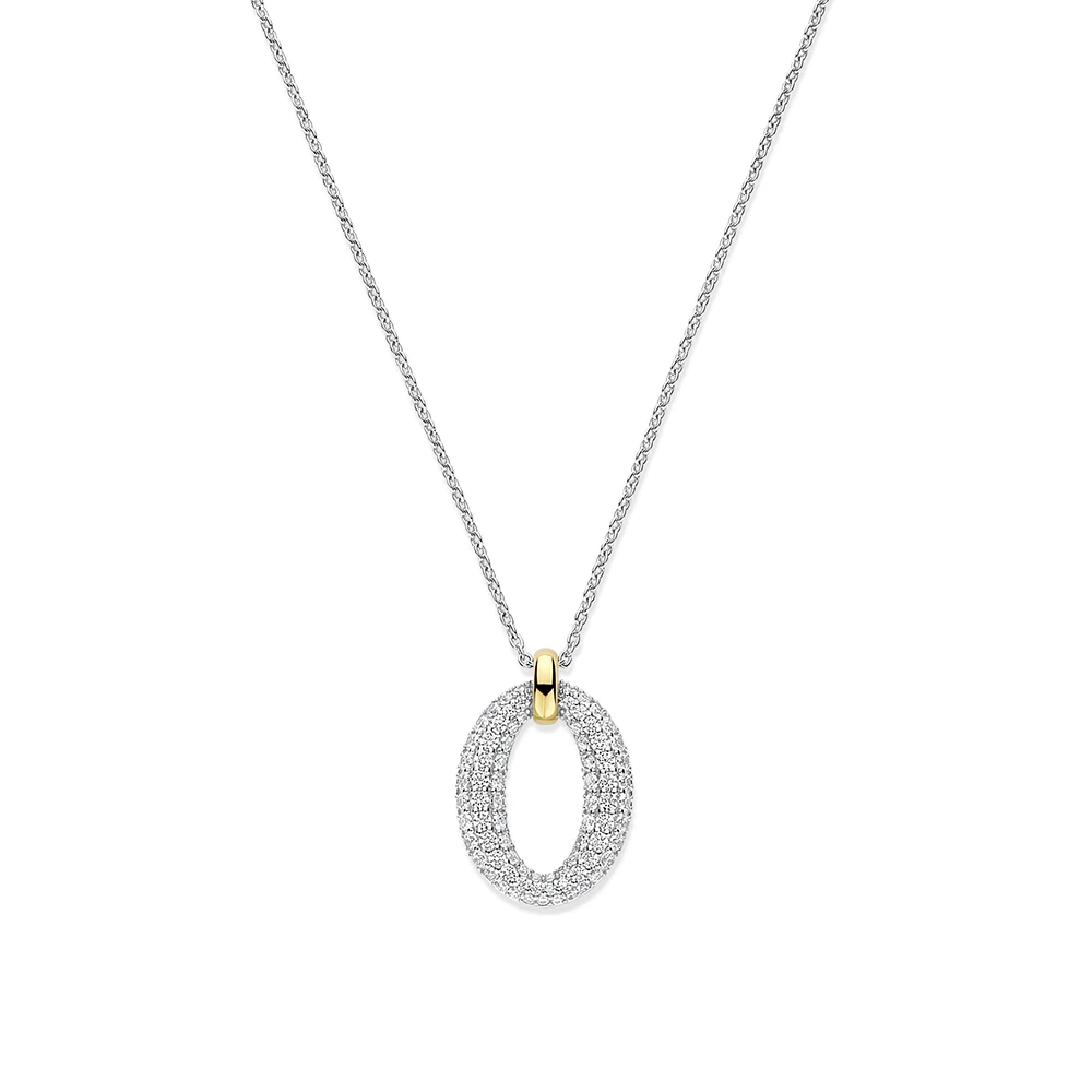 Oh Links Pave Necklace