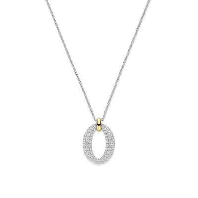 Oh Links Pave Necklace