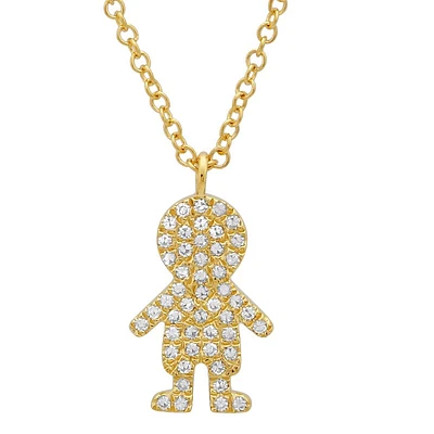 Boy Diamond Necklace