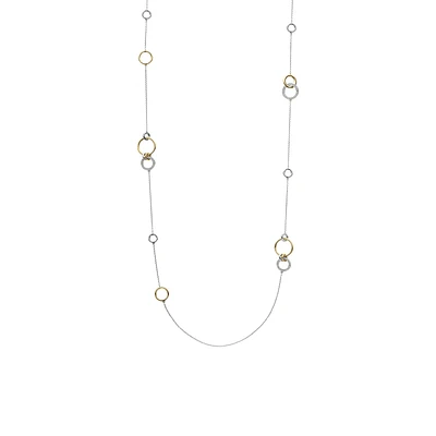 Running in Circles Long Necklace