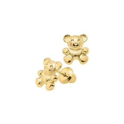 Teddy Bear Kids Stud Earrings