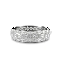 Spectacular Shine Clear Bangle Bracelet