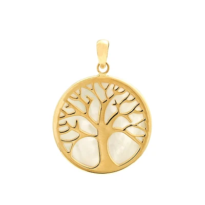 Tree of Life Mother Pearl 14MM Pendant