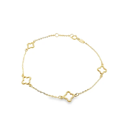 Open Clover Bracelet