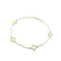 Open Clover Bracelet