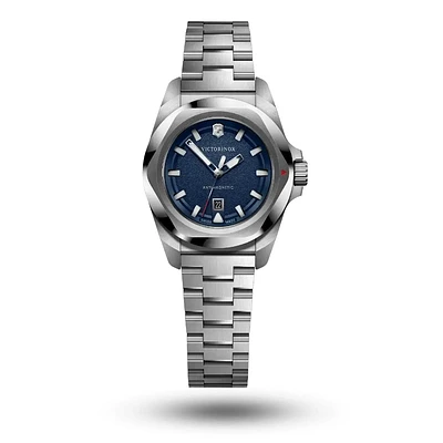 INOX 32MM Steel/Blue Watch