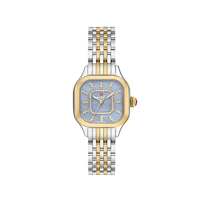 Meggie Two Tone Blue Mother Pearl 29MM Watch