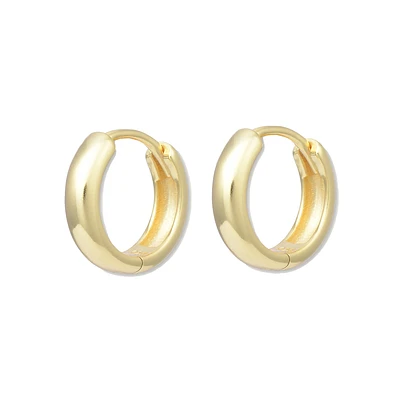 15MM Huggie Earring 14KY