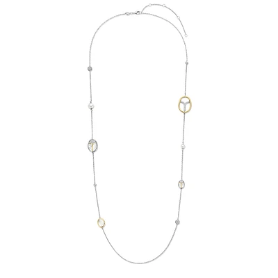 Amulet Scarab Quartz Long Necklace