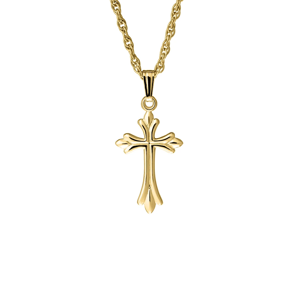 15MM Cross Kids Necklace