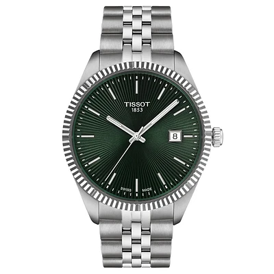 Ballade Steel/Green 40MM Watch