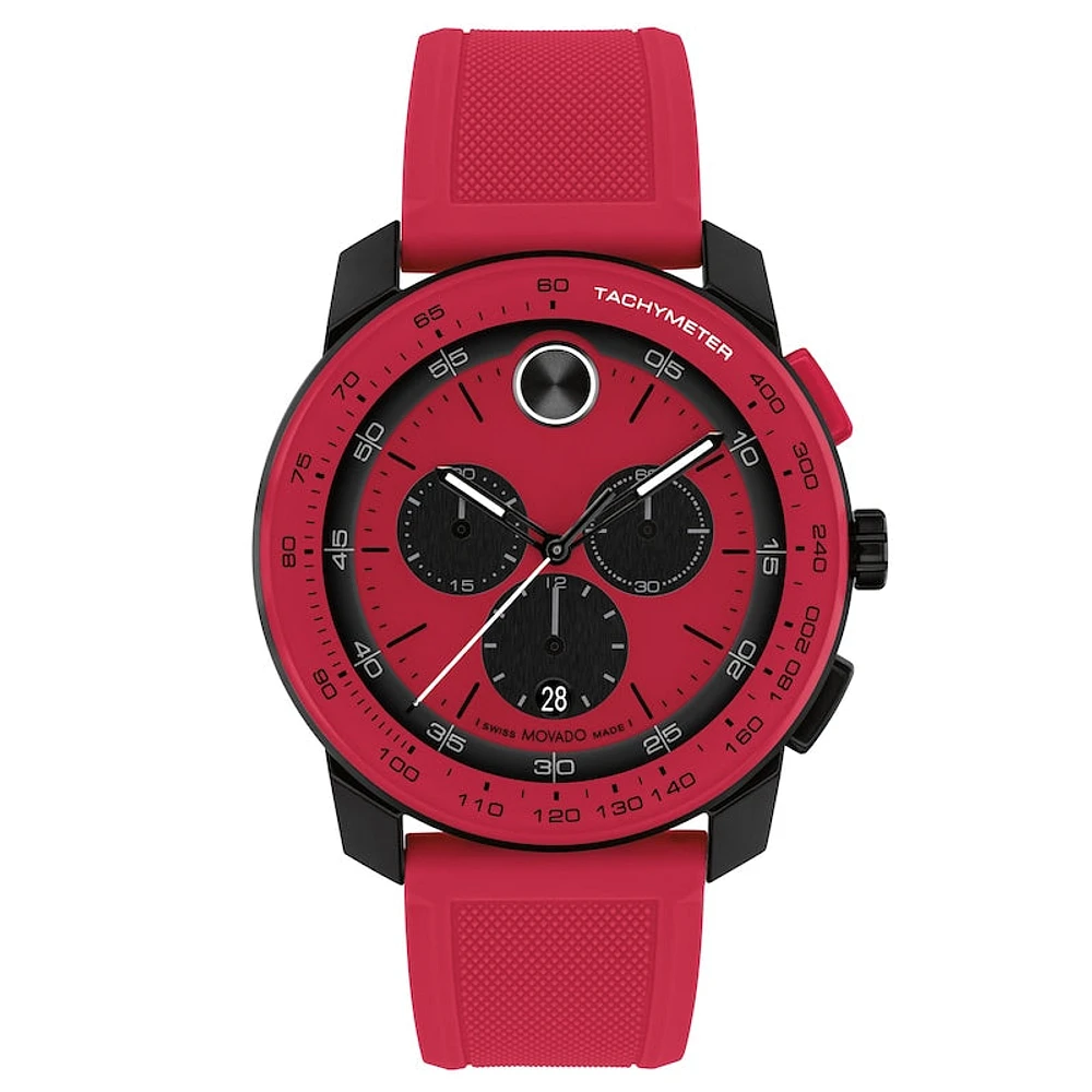 Bold TR90 Red Lacquer 42MM Watch