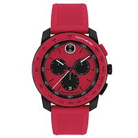 Bold TR90 Red Lacquer 42MM Watch