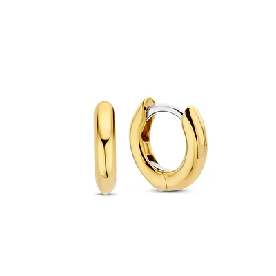 Basic 10MM Golden Huggie Earrings