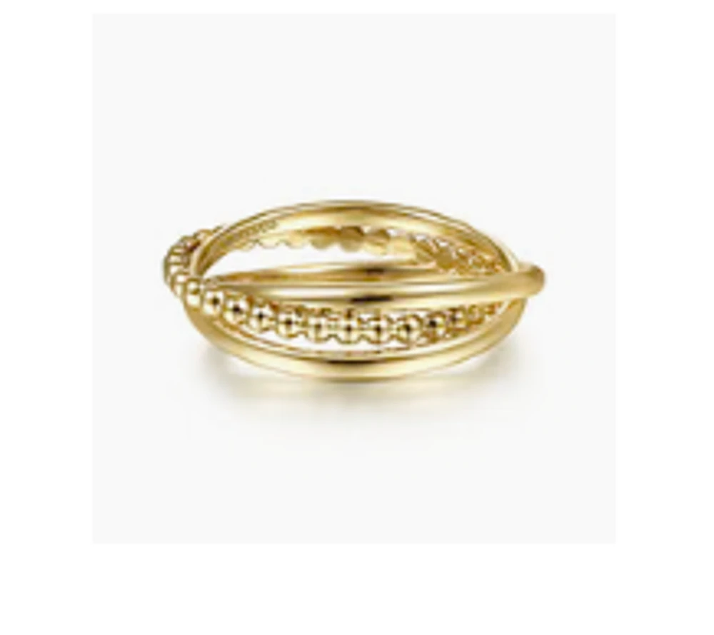 Criss Cross Rolling Ring