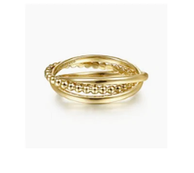Criss Cross Rolling Ring