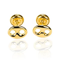 Puff Mariner 6.5MM Stud Earrings