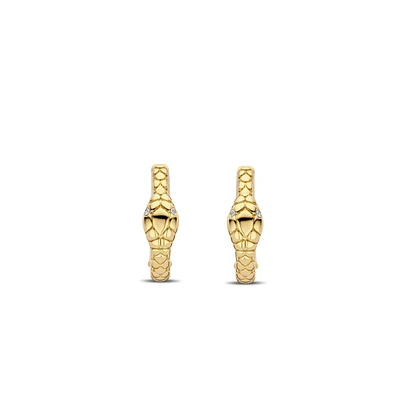 Snake Huggie Earrings