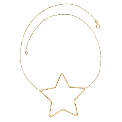 Open Star Necklace