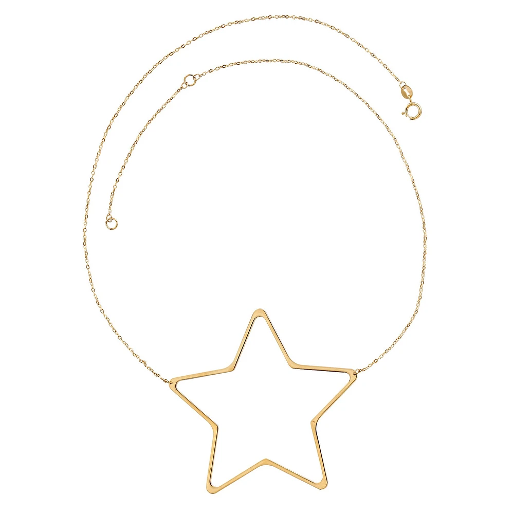 Open Star Necklace