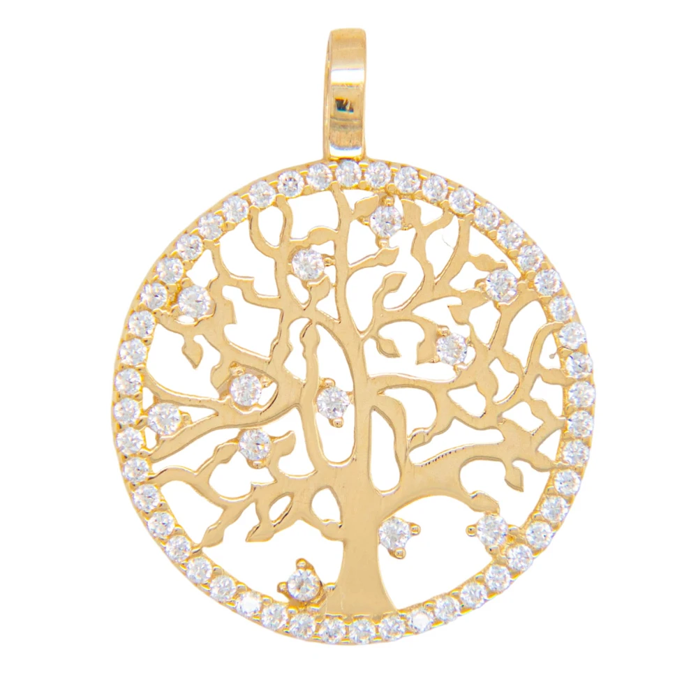 Tree of Life 20MM Sparkling Pendant