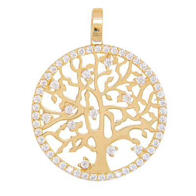 Tree of Life 20MM Sparkling Pendant