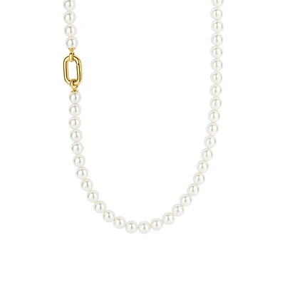 Pearl Cluster Necklace