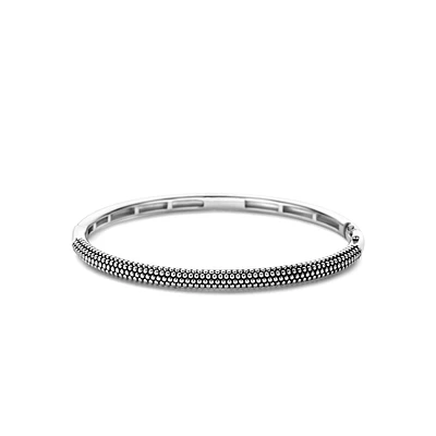 Urchin Silver Bangle Bracelet