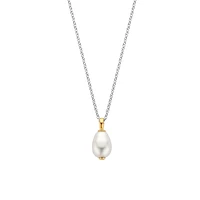 Baroque Pearl Drop Necklace