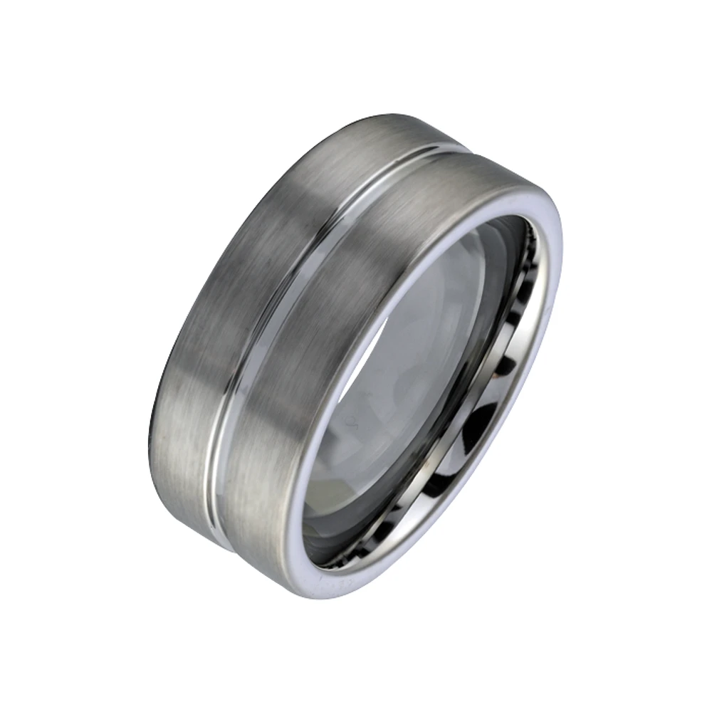 Tungsten Carbide Design 8mm Ring