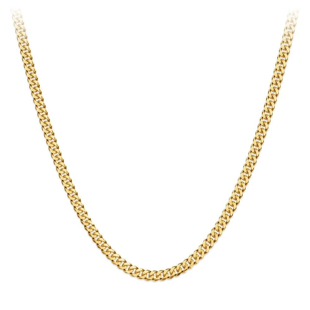 Cuban Hollow 3MM Link Chain