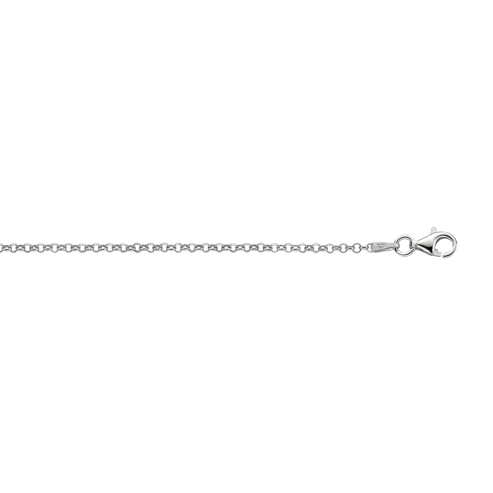 2mm Rolo Link Silver chain