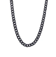 Black Curb Link Chain