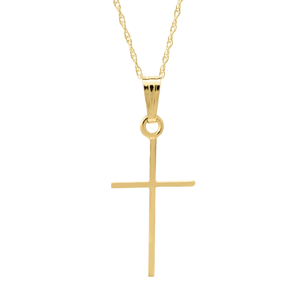 Basic Cross Kids Necklace