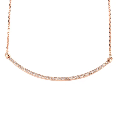 Smile Bar Diamond Necklace