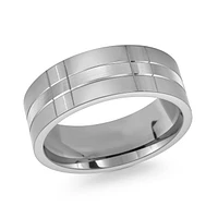 Titanium Infinity 8mm Ring