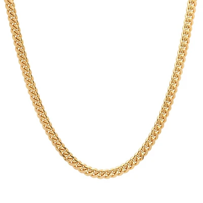 Cuban Solid 4MM Link Chain