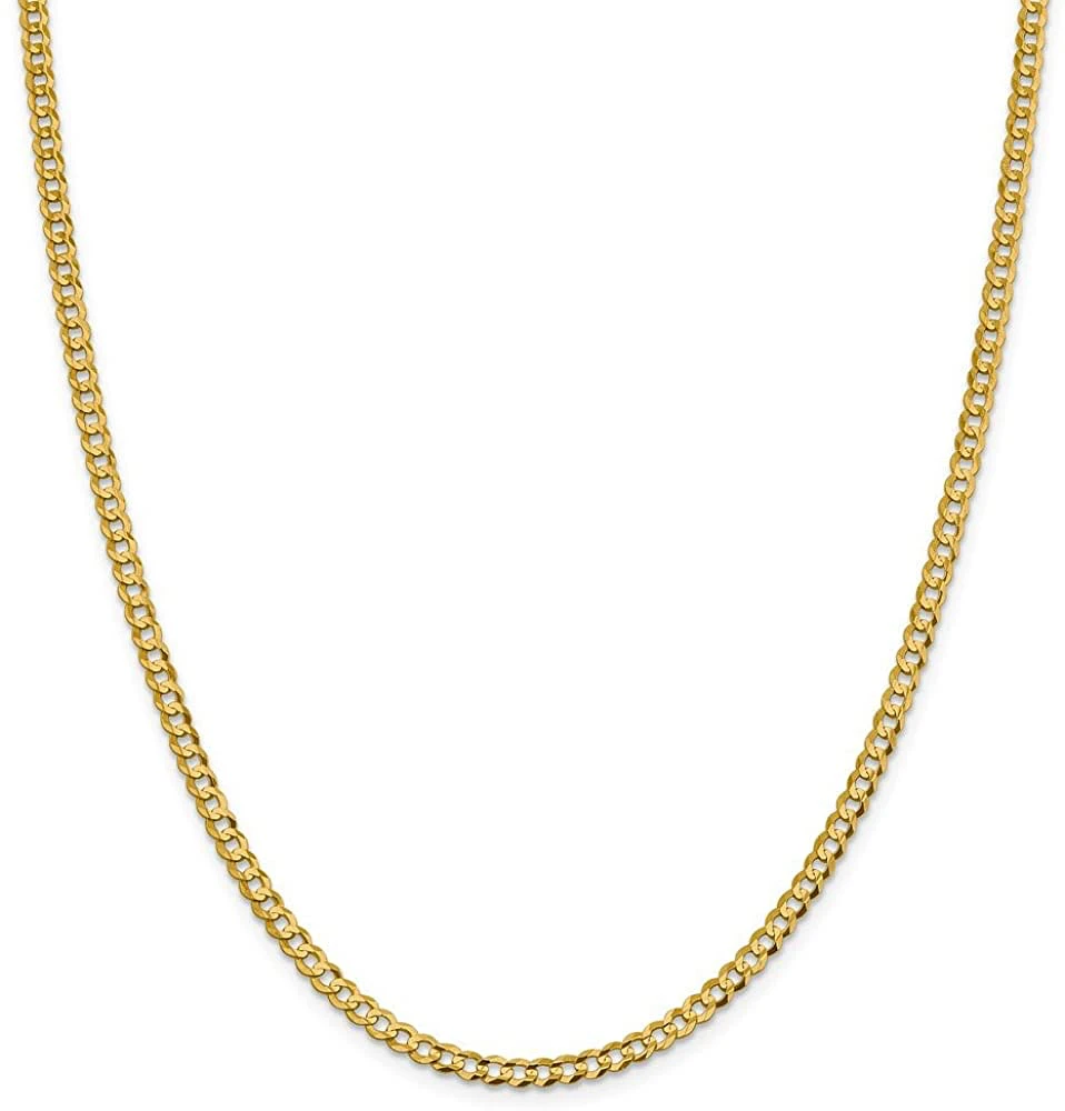 Cuban Flat 3.5mm Link Chain
