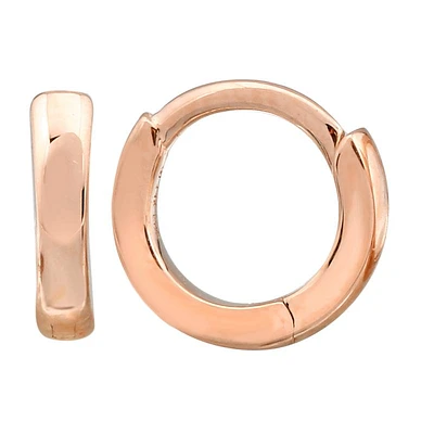7MM Mini Huggie Earrings 14KR