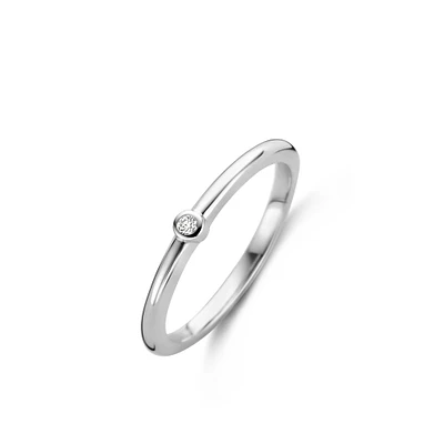 Bezel Zirconia Ring