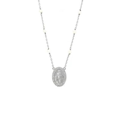 Medium Milagrosa Pearl Necklace