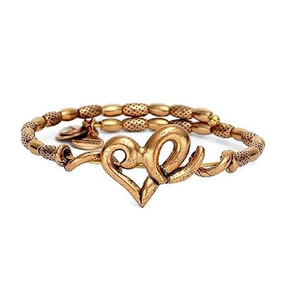 Heart Wrap Bracelet