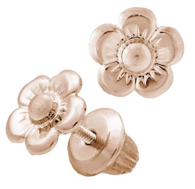 Rose Flower Studs