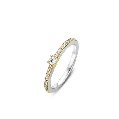 Skinny Sparkle Golden Ring