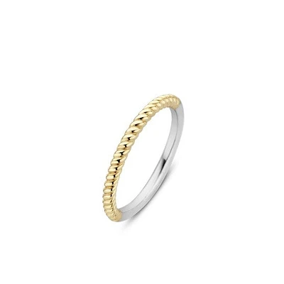 Golden Twist Ring