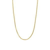 Round Box Golden Chain