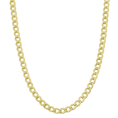 Cuban Flat 4.5mm Link Chain