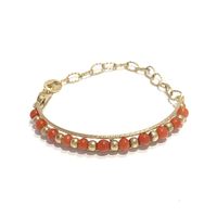 Half Coral Kids Bracelet 14K