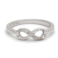 Diamond Infinity Ring