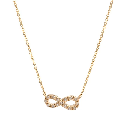 Petit Infinity diamond Necklace